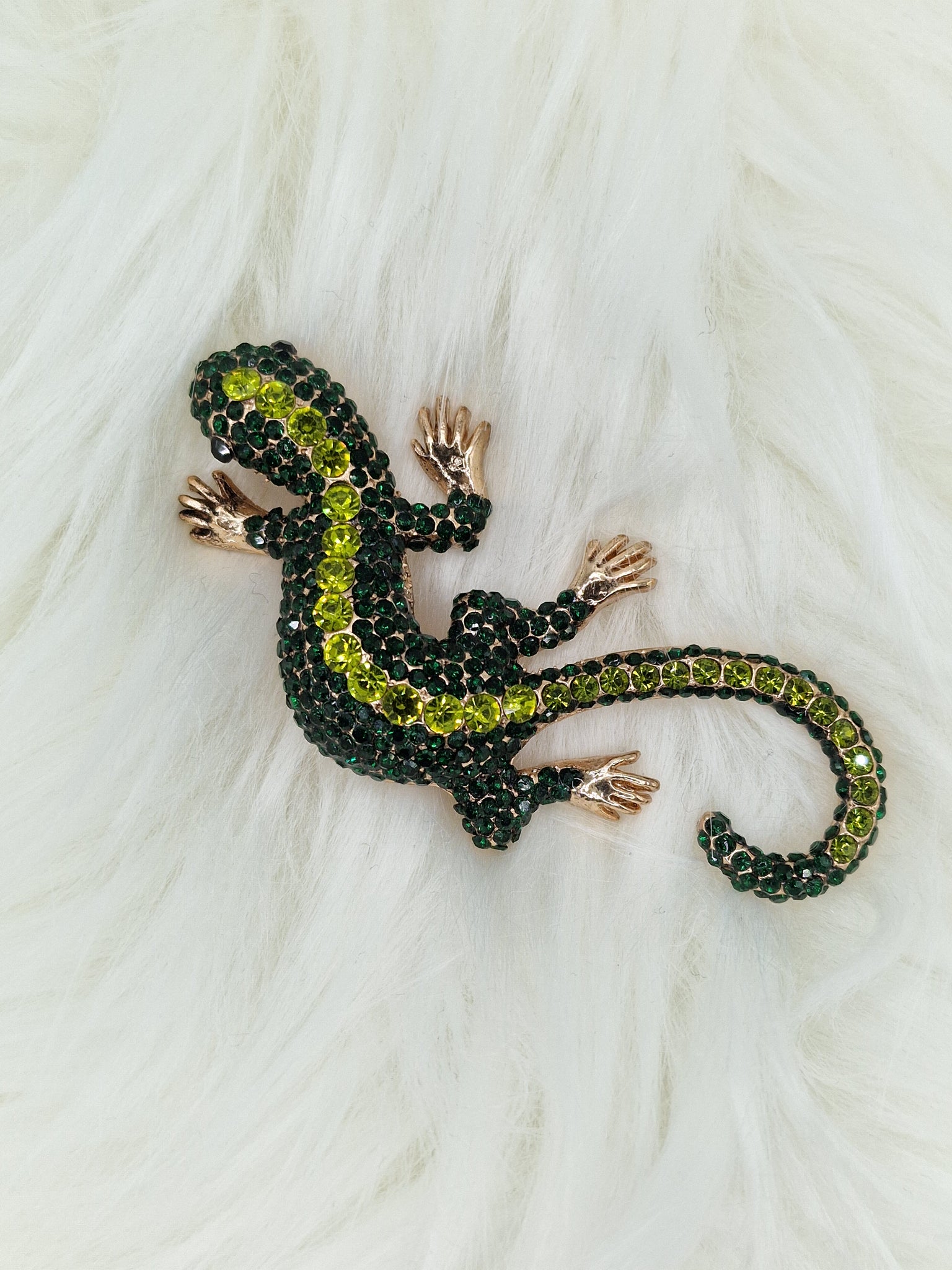 Брошка голям гущер Mckenna #2