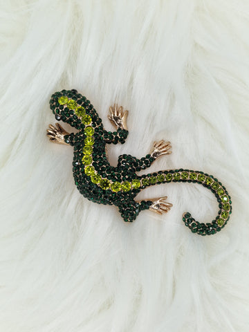 Брошка голям гущер Mckenna #2