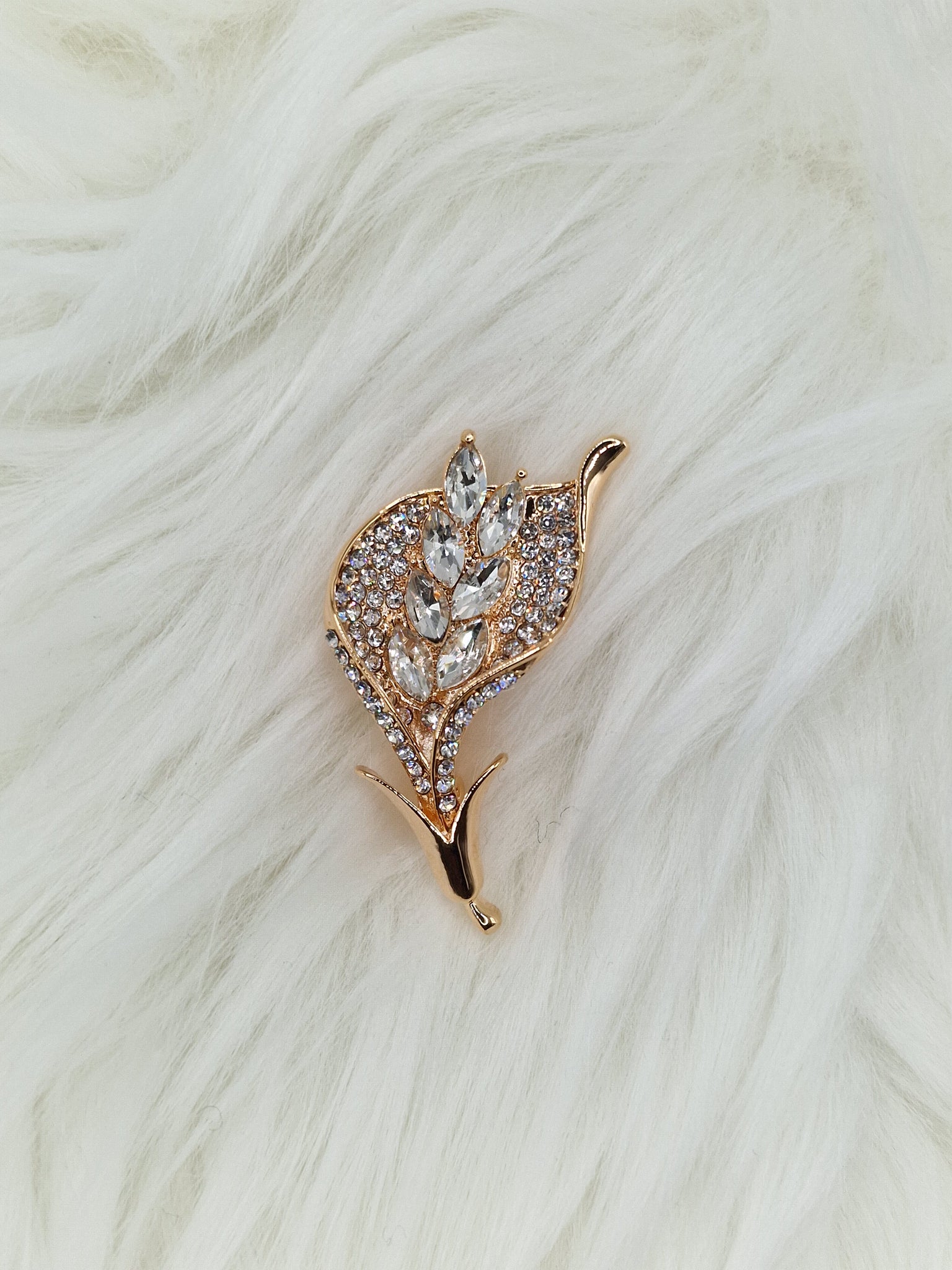 Брошка цвете Leticia #3