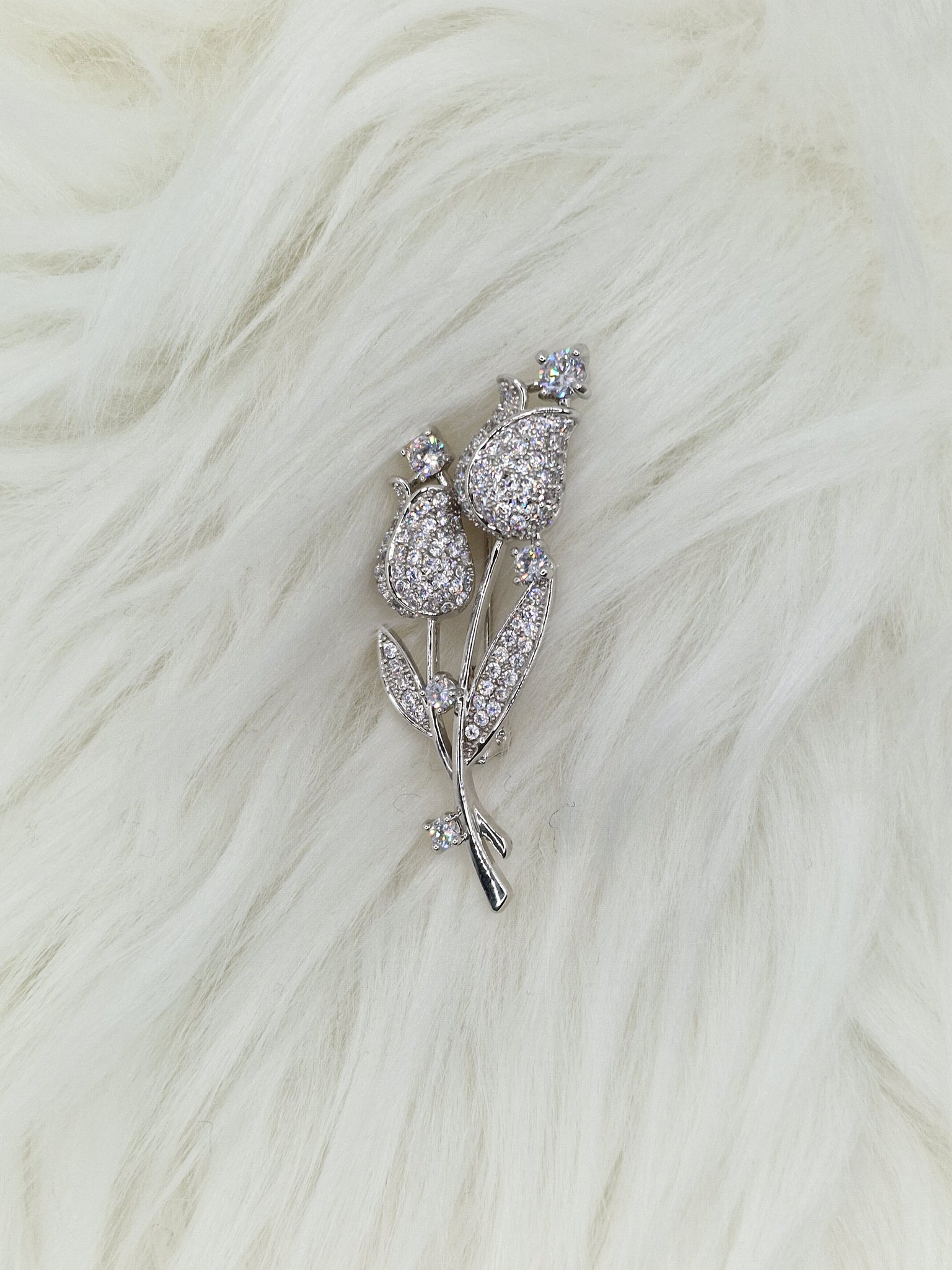 Брошка цвете Leticia #4