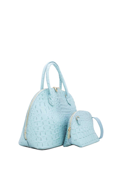 Penelope - двойна чанта за рамо и кросбоди - синя