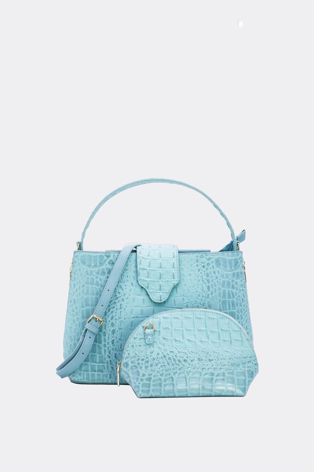 Anastasia - двойна дамска чанта - синя