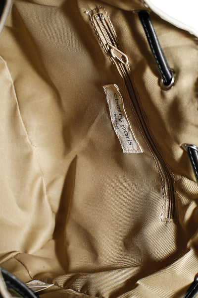 Earthy - бъкет чанта от естествена кожа - черна