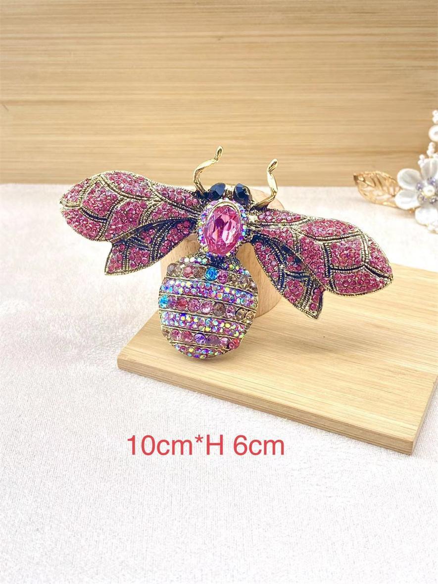 Брошка голяма пчела Nicole #2