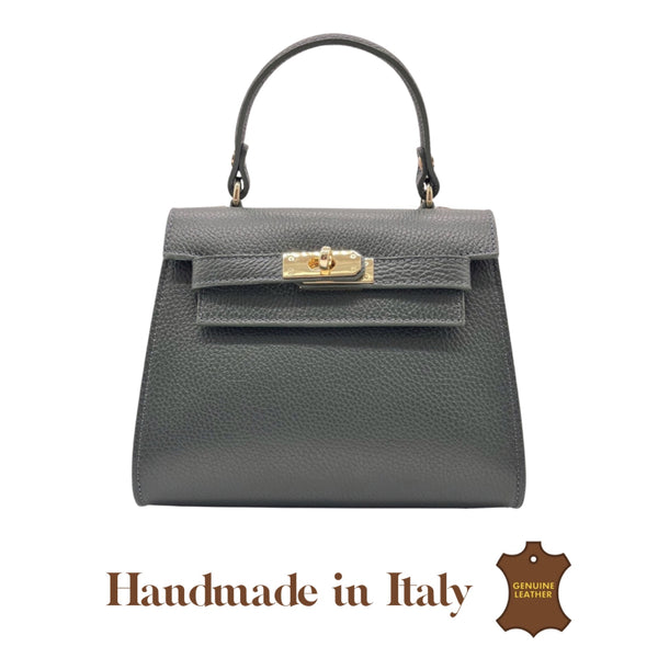 Kelly - класическа чанта от естествена кожа